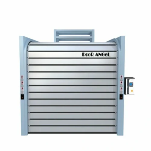 Silver-white high-performance aluminum alloy insulated steel doors