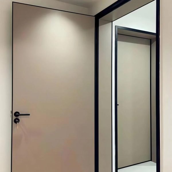 Wooden office doors