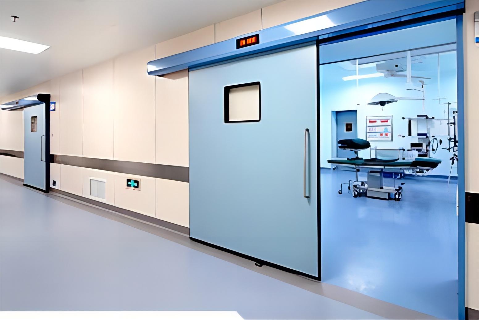 hospital sliding door