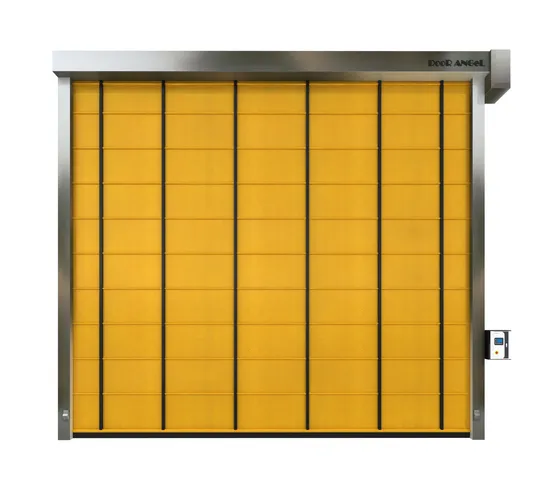 A Yellow Stacking Door